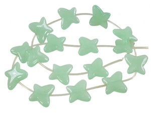 14x16mm Larimar Butterfly Beads 15.5" synthetic [u36a64]