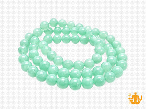 6mm Larimar Round Beads 15.5" synthetic [6a64]