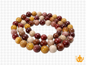 6mm Mookaite Round Beads 15.5" natural [6r35]