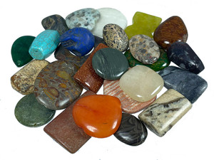 Mix & Match 16-30mm Gemstone Beads Assortment 3.6oz 100gr (12~20pcs) [xsb]