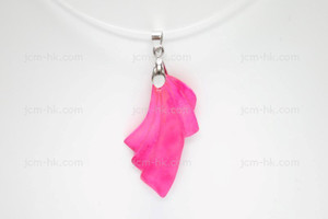 20x40mm Buffalo Bone Carved Designer Bead Pendant, Natural Dyed [z1087]