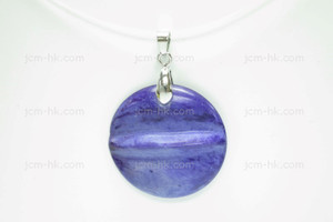 30X30mm Buffalo Bone Carved Designer Bead Pendant, Natural Dyed [z1157]