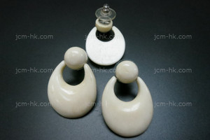 22X32mm Buffalo Bone Dangling Earring [z1201]