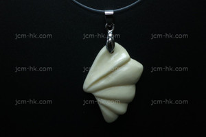 26X36mm Buffalo Bone Carved Designer Bead Pendant [z1232]