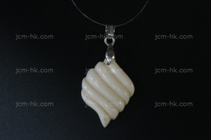 20X28mm Buffalo Bone Carved Designer Bead Pendant [z1360]