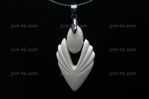 26X50mm Buffalo Bone Dangling Designer Bead Pendant [z1320]