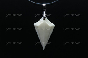 26X45mm Buffalo Bone Carved Designer Bead Pendant [z1342]