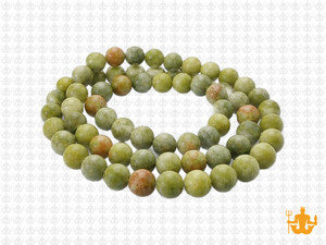 6mm Matte Nephrite Jade Round Beads 15.5" natural [6a18m]