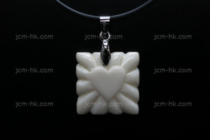 25mm Buffalo Bone Designer Designer Bead Pendant [z1345]