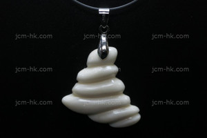 25X35mm Buffalo Bone Heart Designer Bead Pendant [z1372]