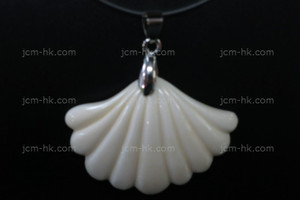 40X30mm Buffalo Bone Shell Designer Bead Pendant [z1387]