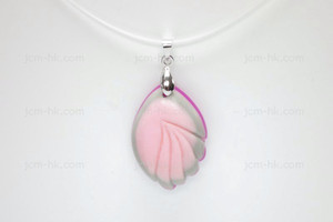 25X35mm Lucite Carved Designer Bead Pendant [z1189]