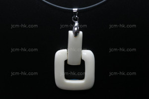 25X35mm Buffalo Bone Dangling Designer Bead Pendant [z1315]