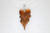 25X40mm Buffalo Bone Heart Designer Bead Pendant, Natural Dyed [z1123]