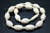 12x18mm Buffalo Bone Necklace 18" [z5292]