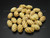 8x12mm Buffalo Bone Rope Oval Beads Antique Color 20pcs. [z2160]