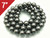 10mm Hematite Round Loose Beads About 7" synthetic [i10a21]