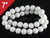 10mm White Obsidian Round Loose Beads About 7" [i10b98]