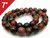 10mm Agate Round Loose Beads About 7" natural [i10d30]