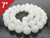 12mm White Jade Round Loose Beads About 7" natural [i12b40]