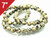 4mm Dalmatian Jasper Round Loose Beads About 7" natural [i4b23]