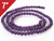 4mm Amethyst Round Loose Beads About 7" dyed quartz [i4d11]