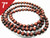 4mm Red Tiger Eye Round Loose Beads About 7" natural [i4d6]