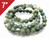 8mm Moss Agate Round Loose Beads About 7" natural [i8d3]