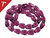 8x12mm Amethyst Tear Drop Loose Beads 7" synthetic [iu88a6]