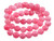 8mm Pink Jade Round Beads 15.5" dyed [8b5f]