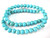 20mm Blue Magnesite Round Beads 15.5" [20tb]