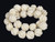 10mm Natural Buffalo Bone Carved Beads 7" A Grade [10z22]