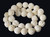 10mm Natural Buffalo Bone Carved Beads 7" A Grade [10z23]