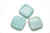 32mm Amazonite Diamond Beads 2pcs. [y925b]