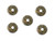 25mm Leopard Skin Donut Beads 2pcs. [y947e]