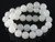 12mm White Quartz Round Beads 15.5" [12a76]