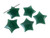 25mm Aventurine Star Beads 2pcs. 3mm hole [y922c]