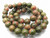 12mm Unakite Round Beads 15.5" natural [12b21]