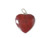 25mm Red Jasper Heart Pendant [y200c]