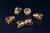14K Gold Plated 20mm 5-6 Row Clasp [y356b]