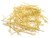 35mm 1.5" Metal Gold Plated Eyepin (Thick 0.7mm 0.29") 25pcs. [y370a]