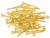 20mm 3/4" Metal Gold Plated Eyepin (Thick 0.7mm 0.29") 35pcs. [y672a]