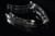 5x50mm Hair Clip Setting Silver Plated, 10pcs. [y306b]
