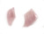 20x28mm Rose Quartz Designer Earring [y112g]