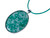 30x40mm China Jade Oval Cabochon Pendant [y723bs]