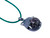 25mm Jumping Dolphin Pendant With 12mm Leopard Skin Ball [y745-b16]