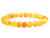 6mm Orange Spider Agate Elastic Bracelet 7.5" dyed [b2f31h]