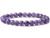 4mm Brazil Amethyst Elastic Bracelet 7.5" natural [b1m1]
