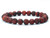 4mm Red Tiger Eye Elastic Bracelet 7.5" heated [b1g3r]