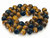 12mm Golden & Black Tiger Eye Round Beads 15.5" dyed [12gyk]